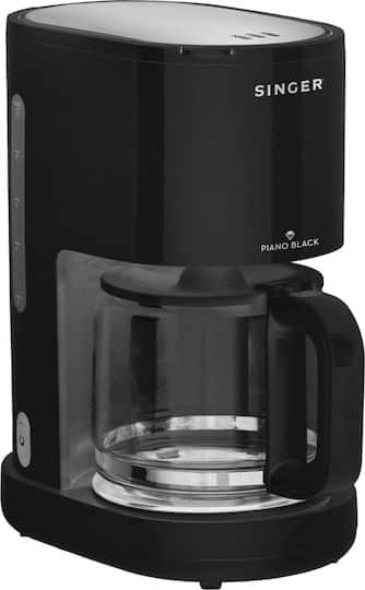 ΚΑΦΕΤΙΕΡΑ ΦΙΛΤΡΟΥ SINGER PIANO CM-1000PBL 1000W BLACK ΕΩΣ 12 ΔΟΣΕΙΣ