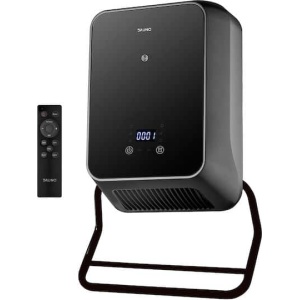 Bruno Κεραμικό Αερόθερμο Δωματίου Τοίχου Μαύρο 2000W BRN-0257