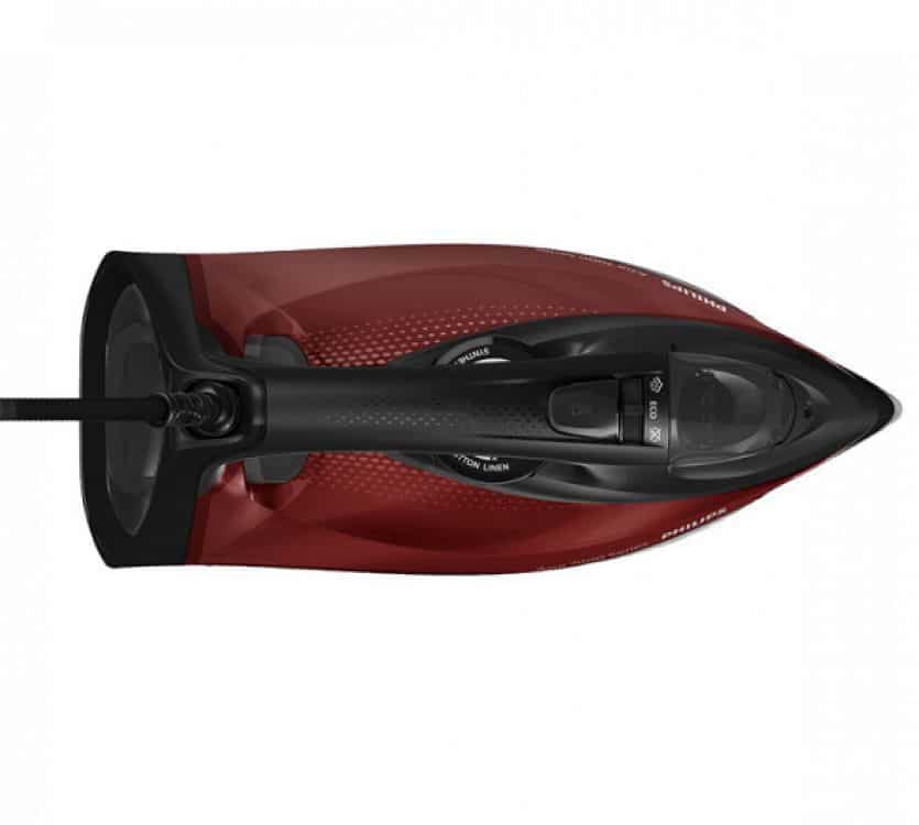 Philips DST7022/40 Σίδερο Ατμού 2800W με Αντικολλητική Πλάκα και Συνεχόμενη Παροχή 50gr/min Black/Red (ΕΩΣ 12 ΔΟΣΕΙΣ) - Image 2