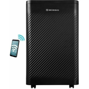 Morris MDB-12165 Αφυγραντήρας με Συμπιεστή Ιονιστή και Wi-Fi 12lt Μαύρος