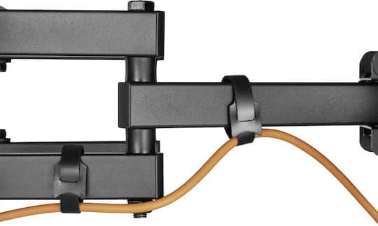 Powertech PT-1130 Βάση Τηλεόρασης Τοίχου με Βραχίονα έως 80" και 40kg Μαύρο - Image 3