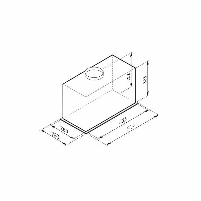 Pyramis Turbo EF Μηχανισμός Απορρόφησης 51cm Μαύρος 065040601 - Image 3