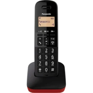 Panasonic Ασύρματο Τηλέφωνο με Ελληνικό Μενού Κόκκινο KX-TGB610GRR