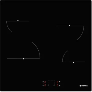 Pyramis PHC62430FMB Κεραμική Εστία Αυτόνομη με Λειτουργία Κλειδώματος 58x51εκ.