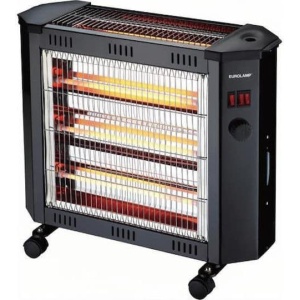 Eurolamp Σόμπα Χαλαζία με Θερμοστάτη και Ανεμιστήρα 2400W 300-41407