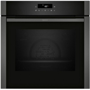 Neff Φούρνος άνω Πάγκου 71lt Π59.4εκ. Γκρι B2ACJ7AG0 Με Πυρόλυση