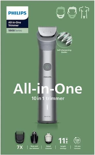 Philips Multigroom Σετ Επαναφορτιζόμενης Κουρευτικής Μηχανής MG5921/15 - Image 3