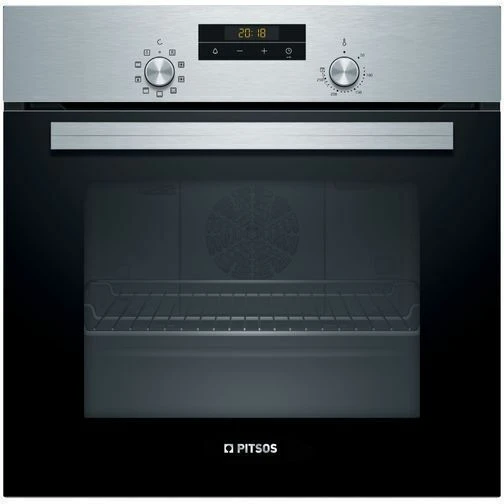 Pitsos Φούρνος άνω Πάγκου 66lt Π59.4εκ. Inox PH10M40X2