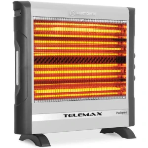Telemax Pedigree Σόμπα Χαλαζία με Θερμοστάτη 2800W (30-2800)